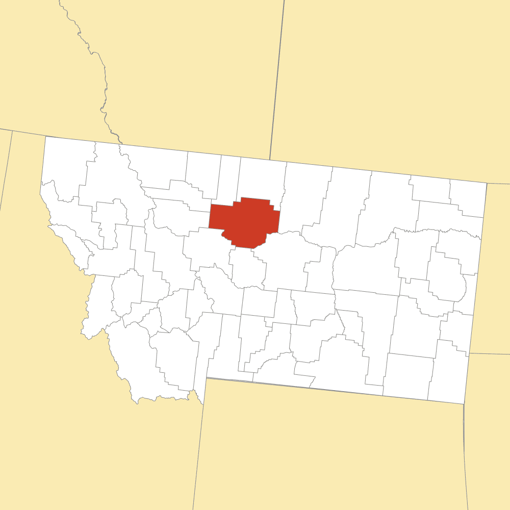 chouteau county map