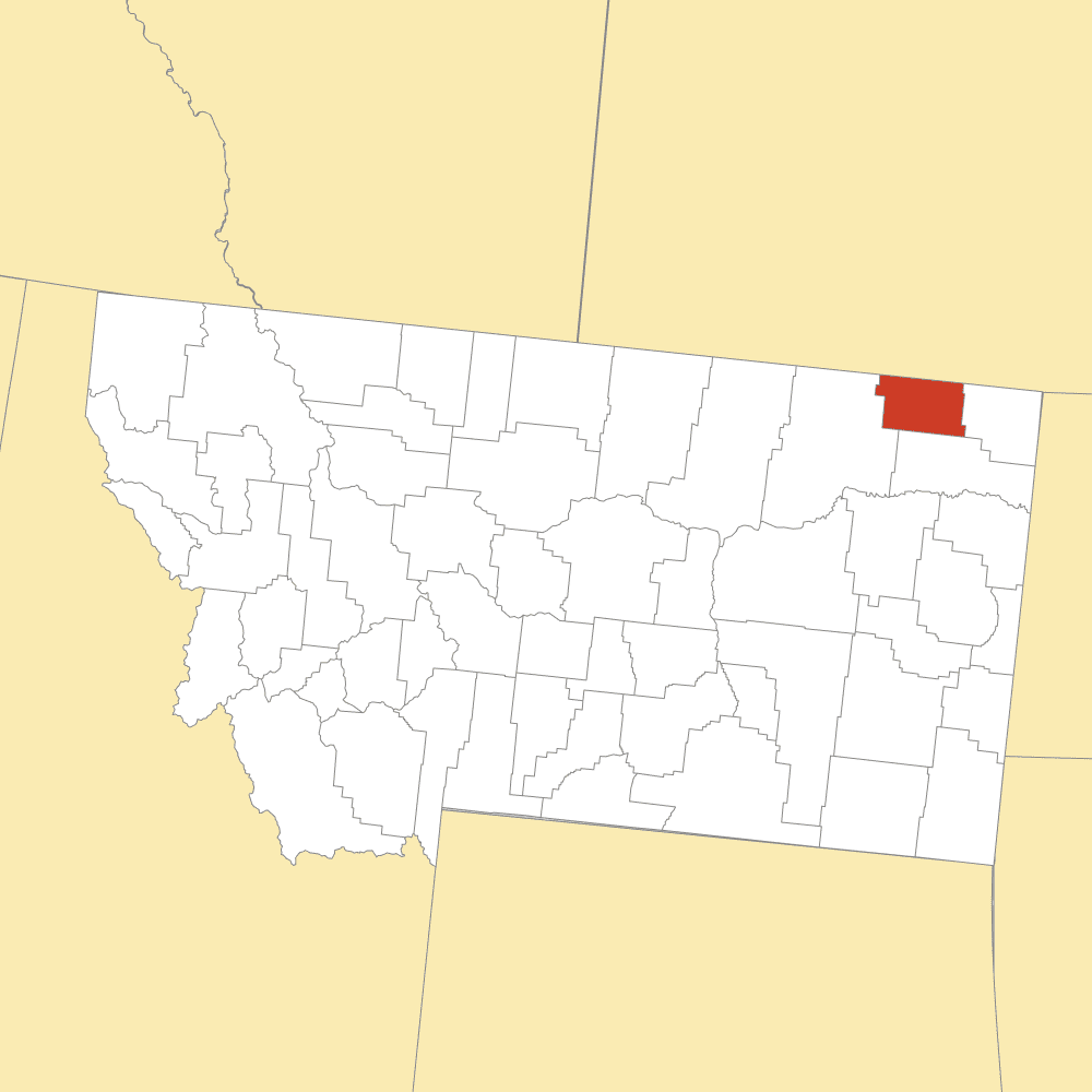 daniels county map
