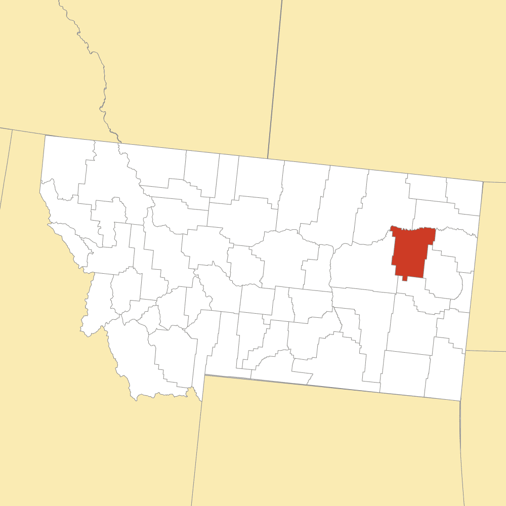 mccone county map