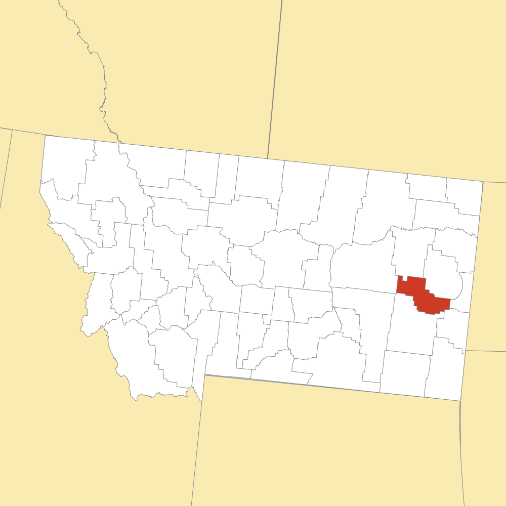 prairie county map