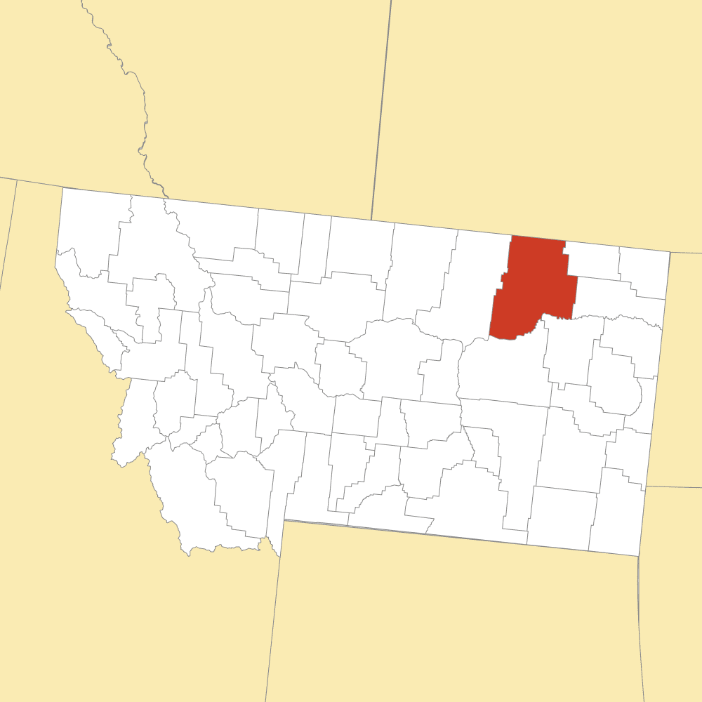 valley county map